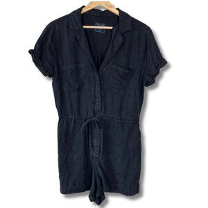 Abercrombie & Fitch Shortall Jumpsuit Black Women's Medium